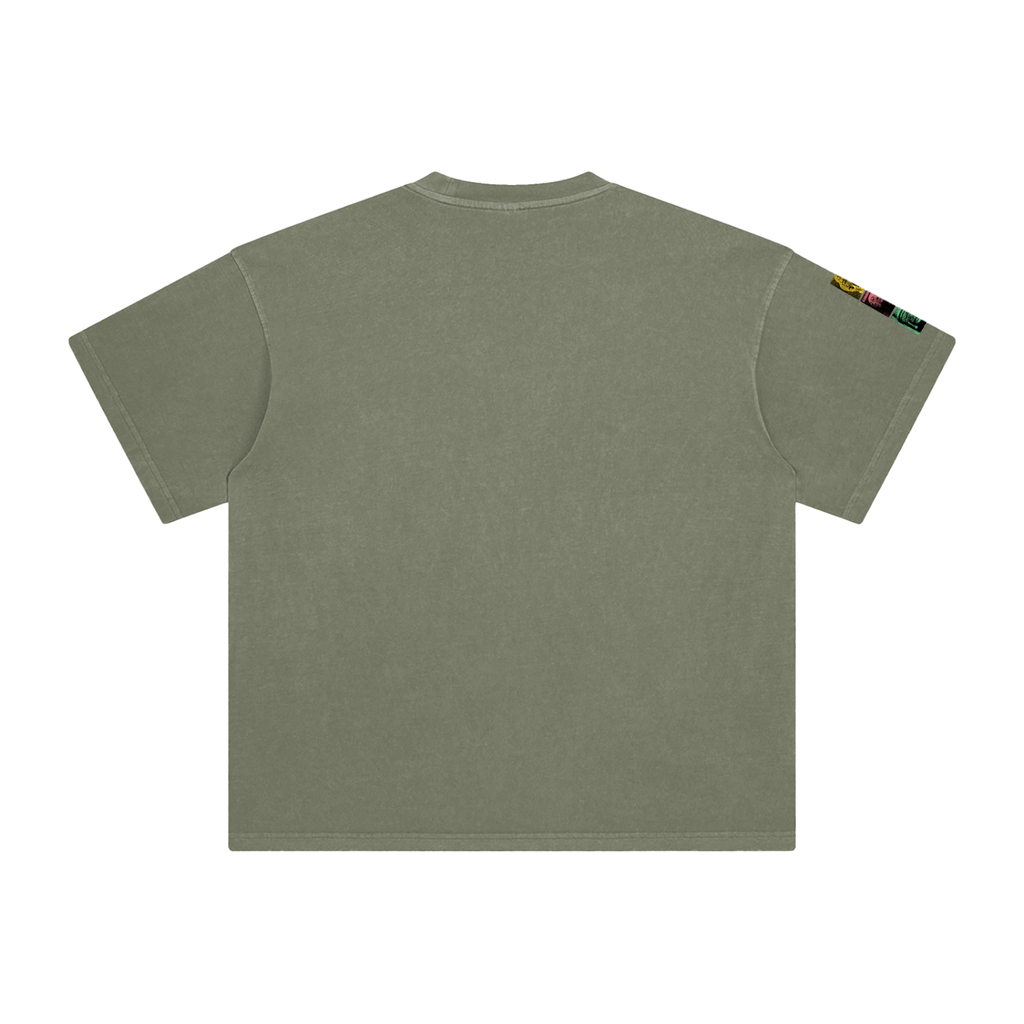 Trippy Bhuda Enzyme Washed T-Shirt
