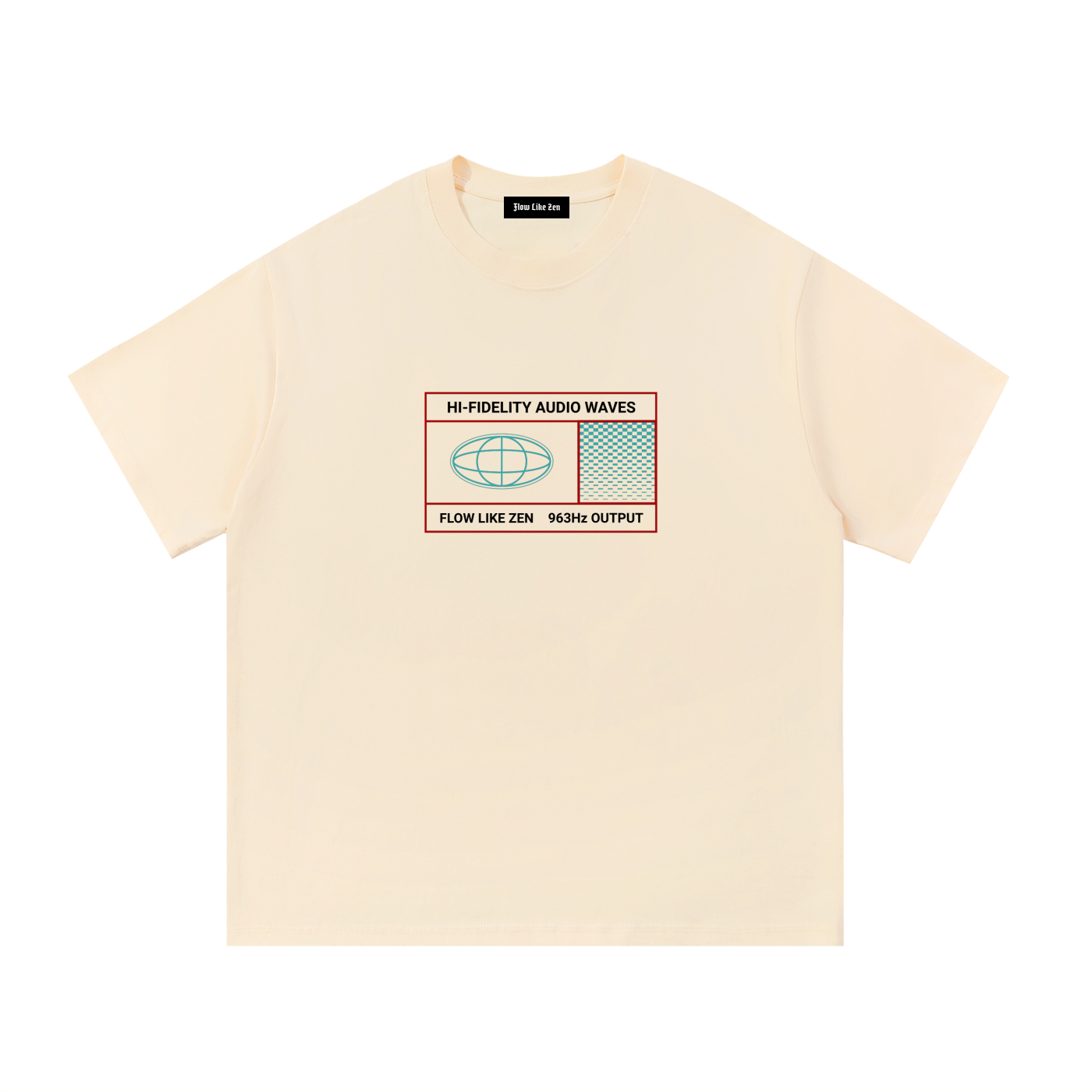 HI-FI Audio Waves Relaxed T-Shirt