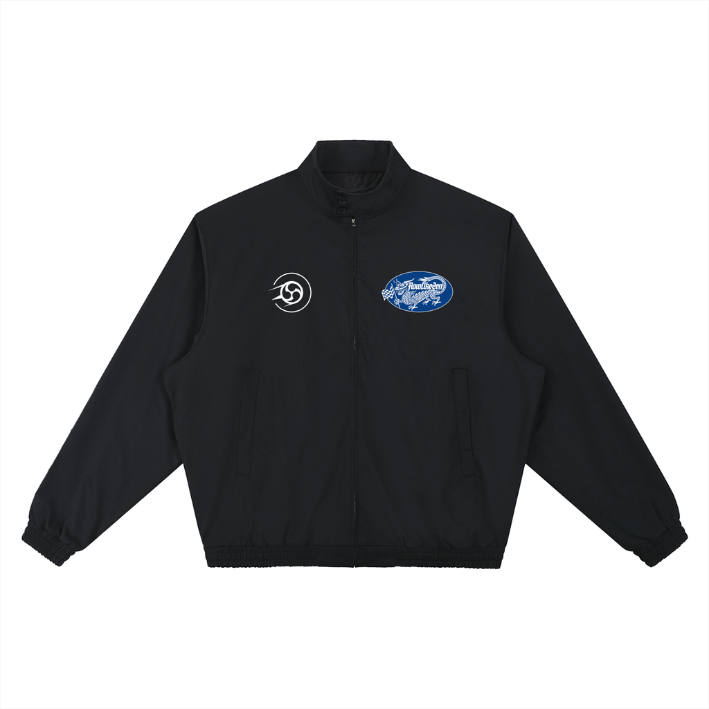 Japanese Motorsport Stand Collar Bomber Jacket