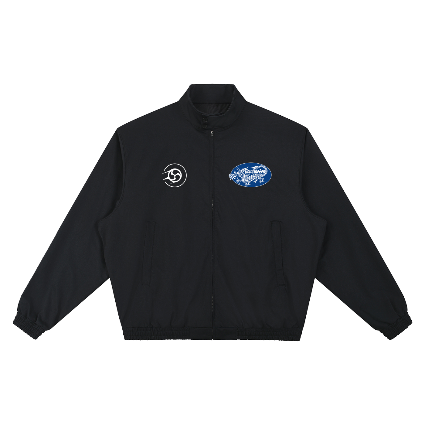 Japanese Motorsport Stand Collar Bomber Jacket
