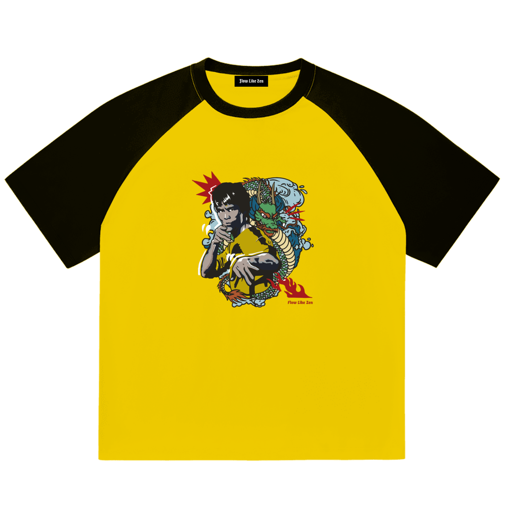 Kungfu,Dragon,Streetwear,Comic