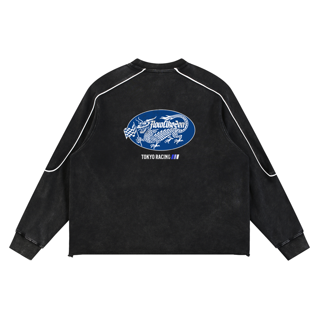 Tokyo,Racing,Sweatshirt,Streetwear