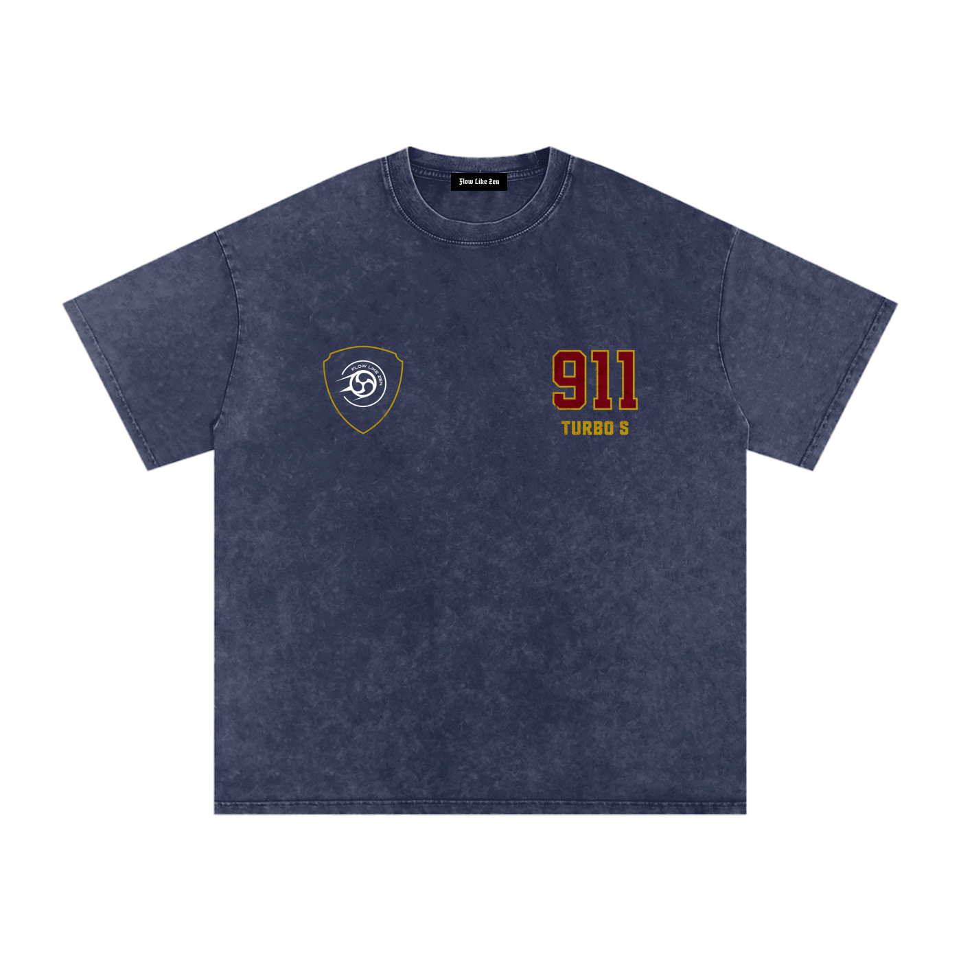 911 Turbo S Snow Washed Oversized T-Shirt