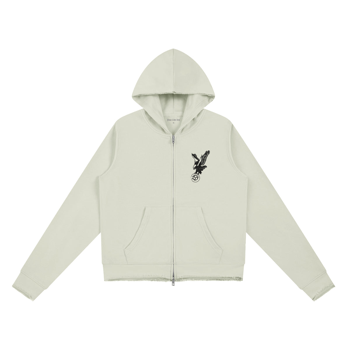 EAGLE’S GRIP, Women’s Raw Edge Full Double Zip Hoodie