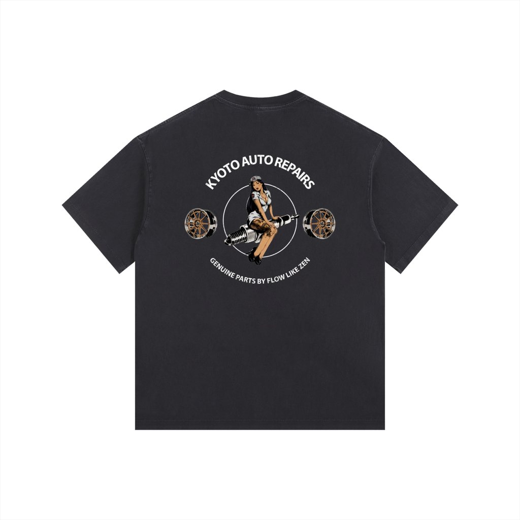 KYOTO,Garage,TSHIRT,Design,Motorsport,Streetwear