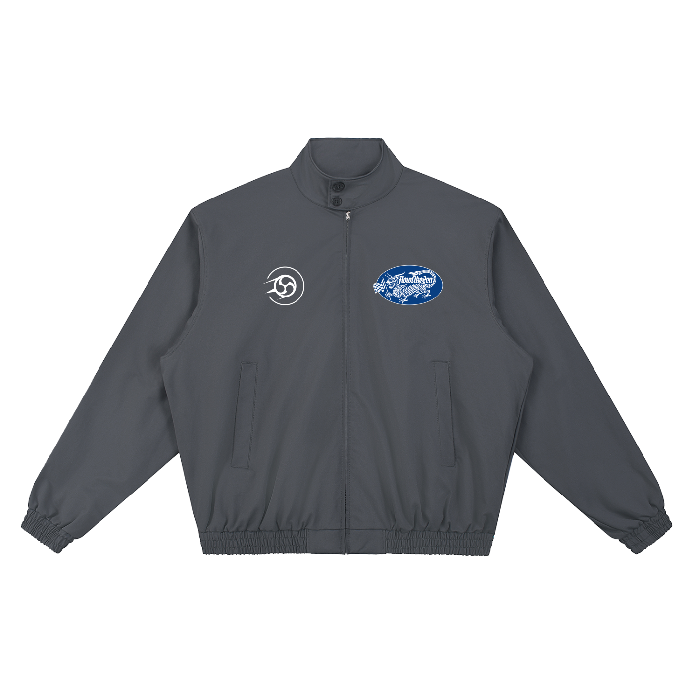 Japanese Motorsport Stand Collar Bomber Jacket