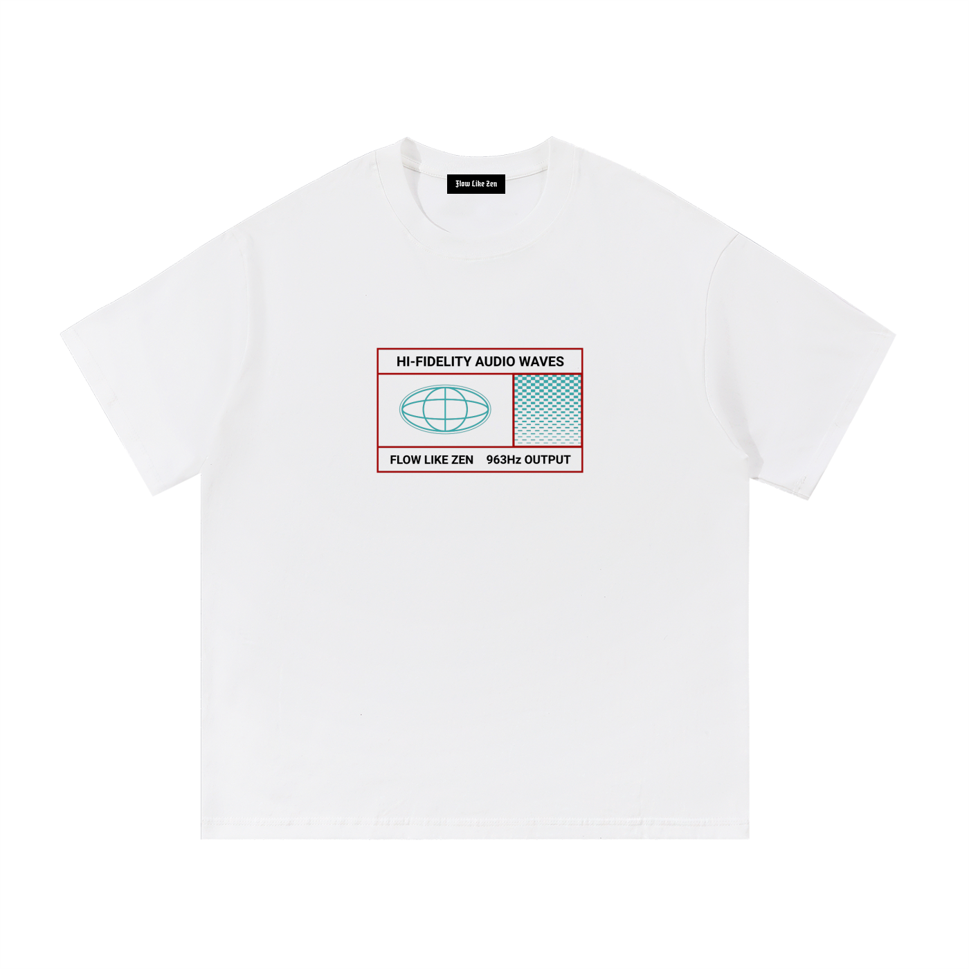 HI-FI Audio Waves Relaxed T-Shirt