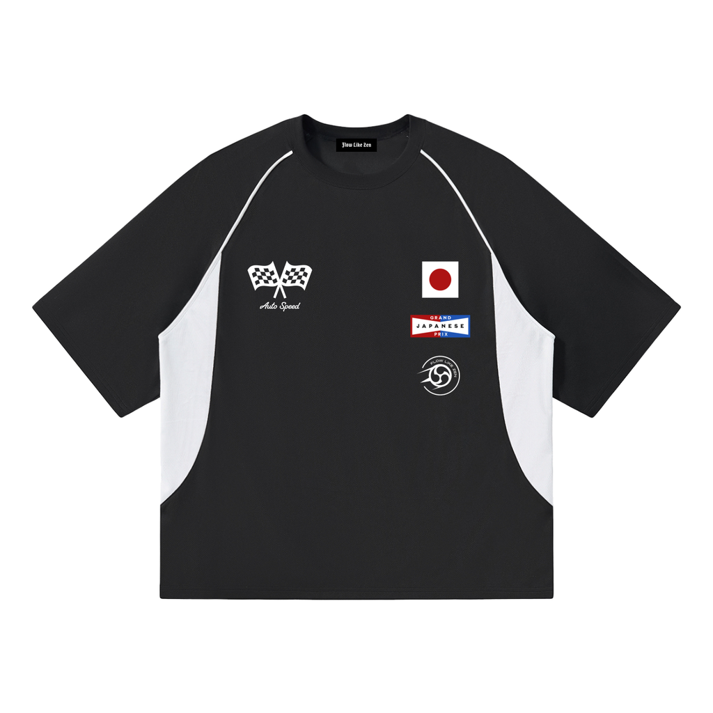 Racing,Tees,Garments,Japanese,Speeds