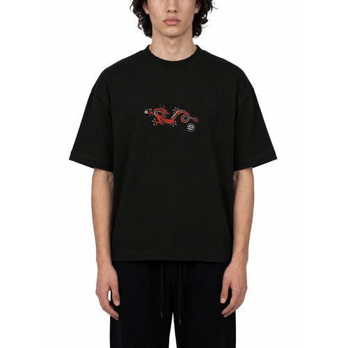 8 Ball Dragon, Box Fit T-Shirt