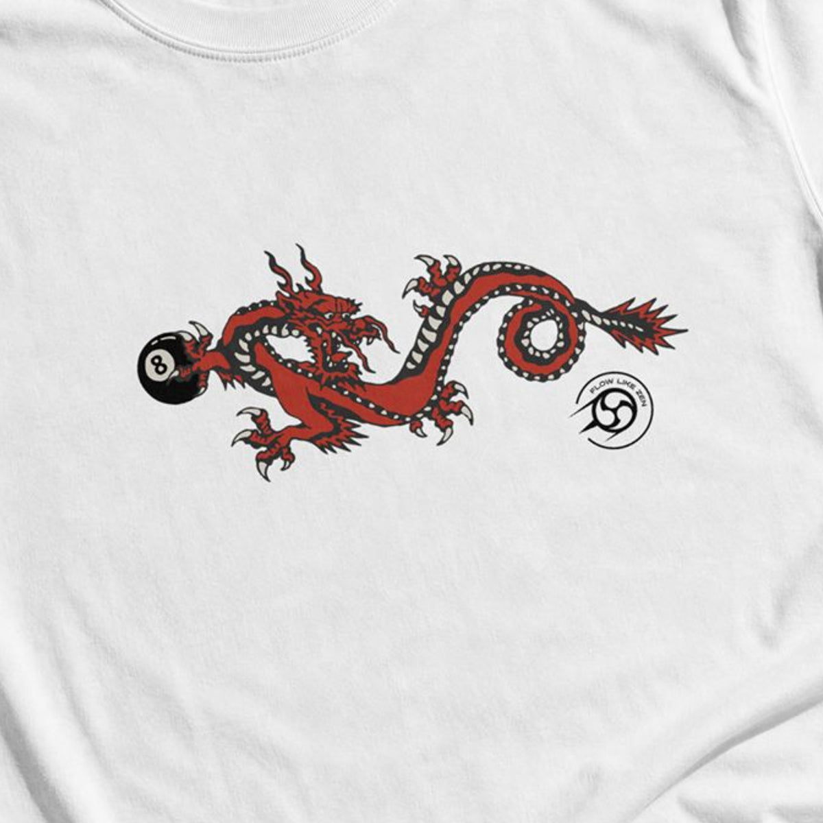 8 Ball Dragon, Box Fit T-Shirt