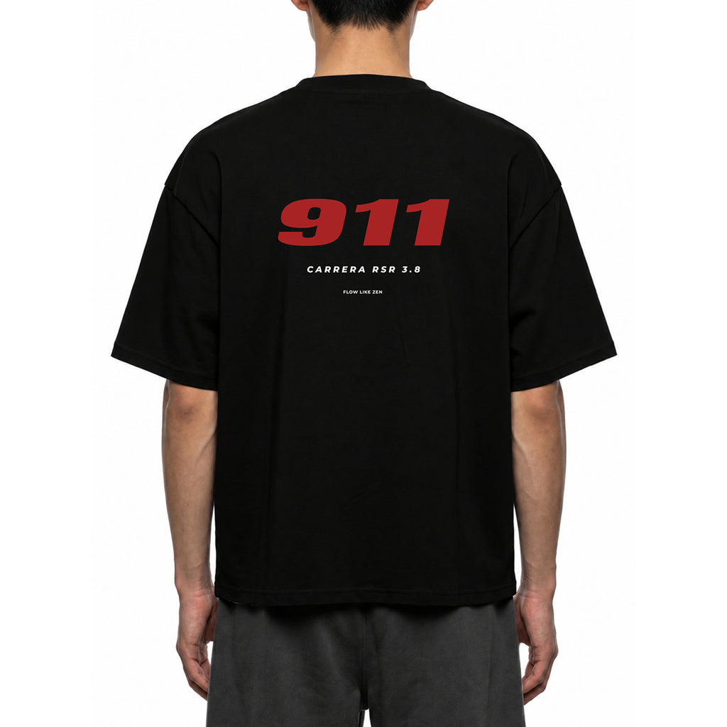 911 CARRERA, Boxy Oversized T-Shirt