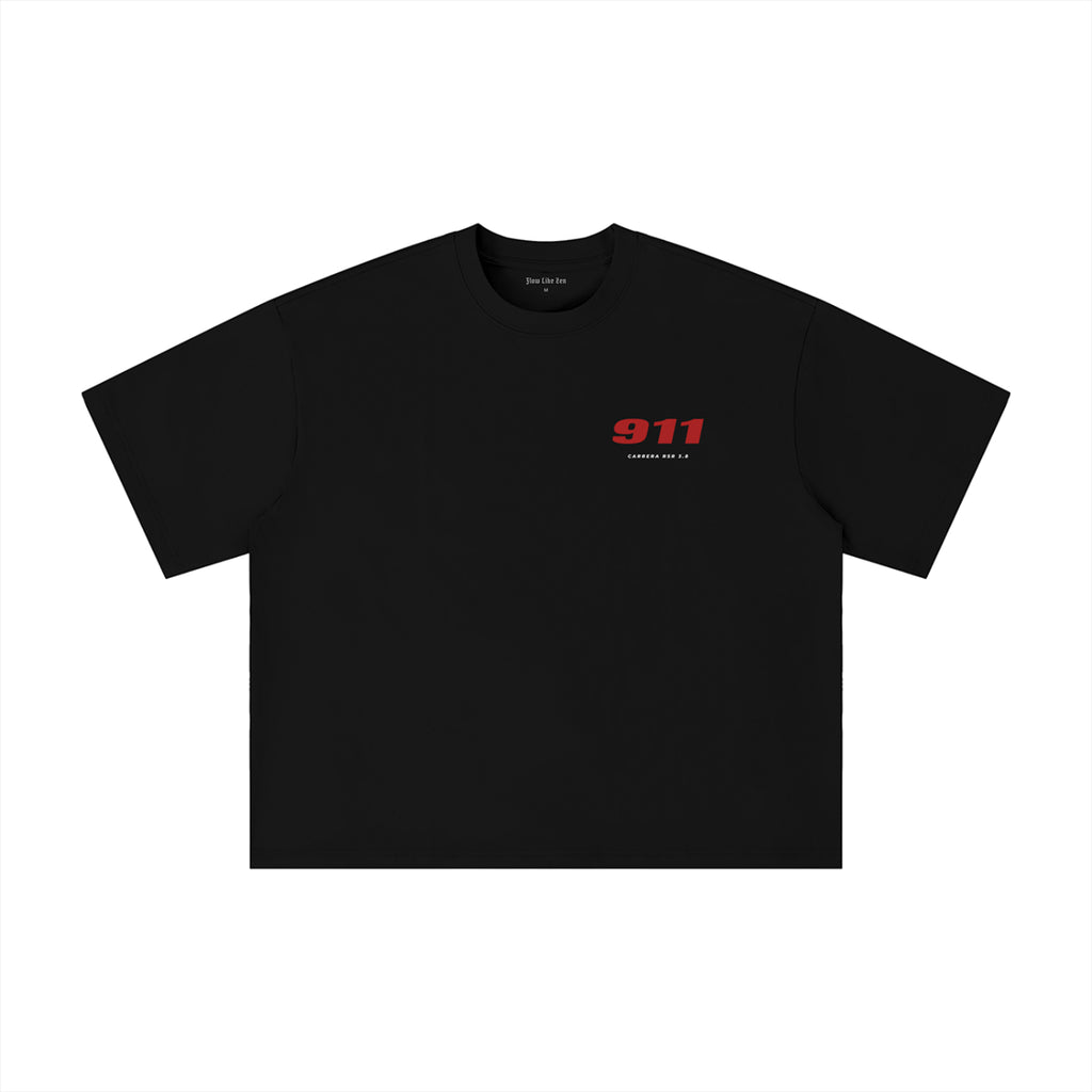 911 CARRERA, Boxy Oversized T-Shirt