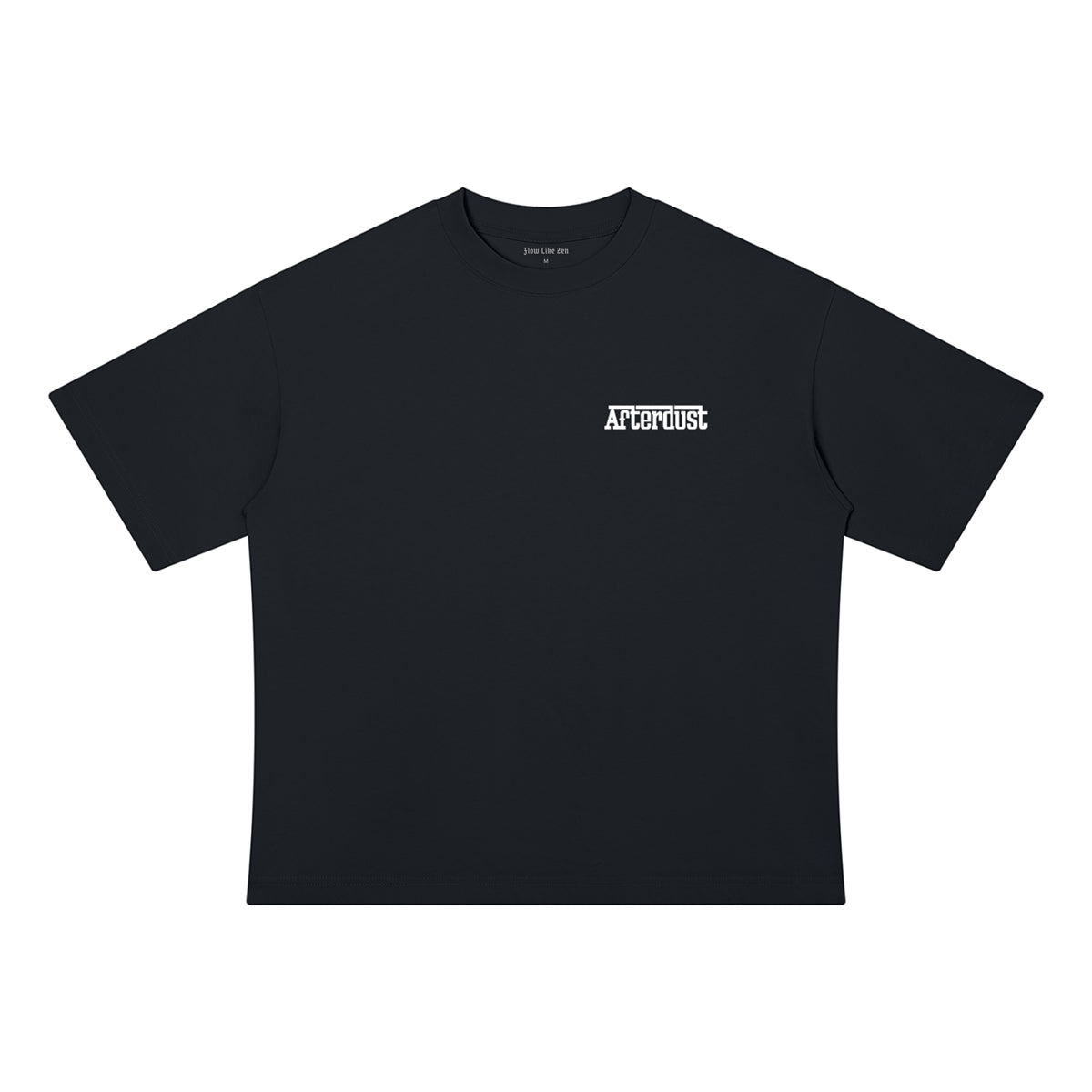 AFTERDUST, Box Fit, Drop Shoulder Cotton T-Shirt
