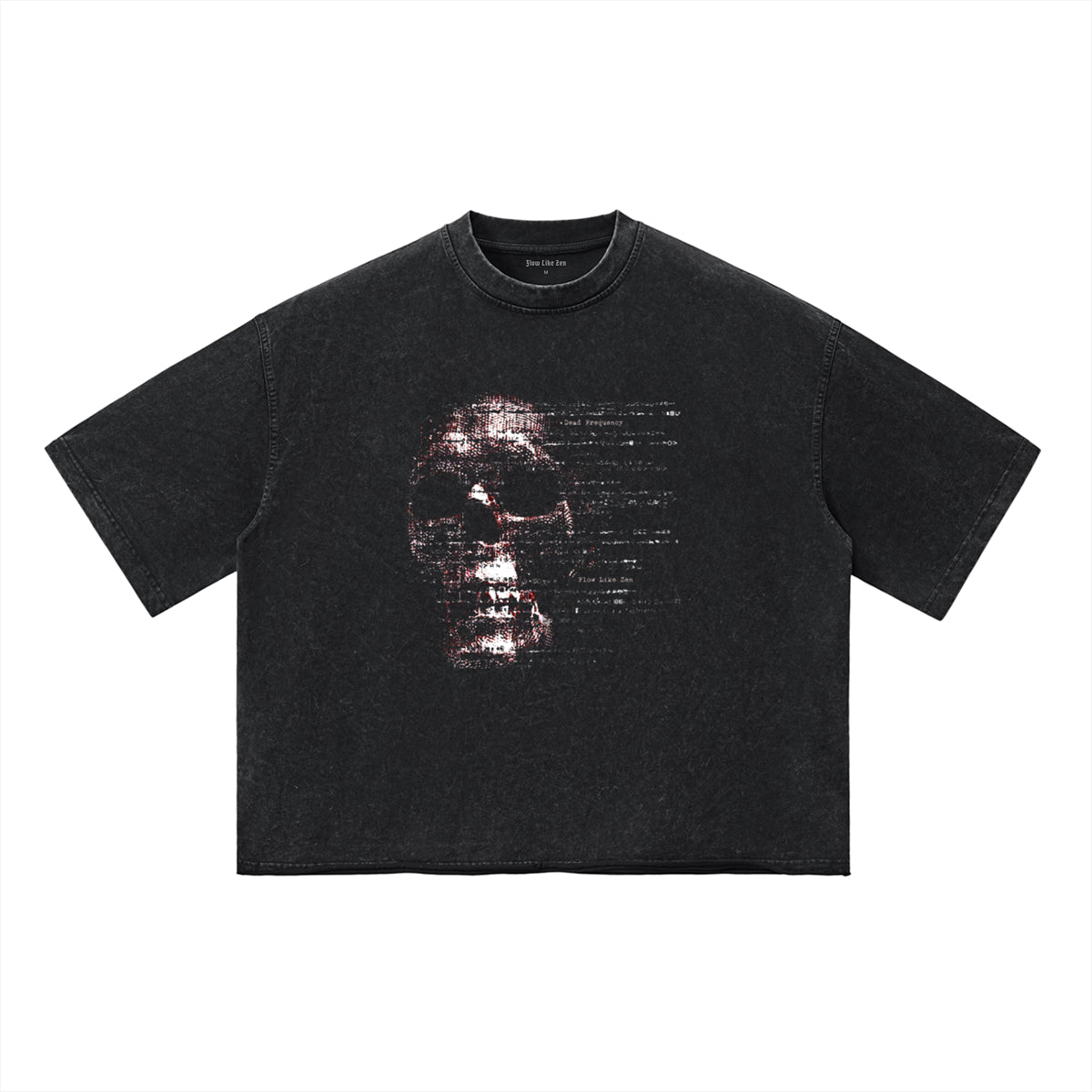 DEAD FREQUENCY, Vintage Wash Boxy T-Shirt