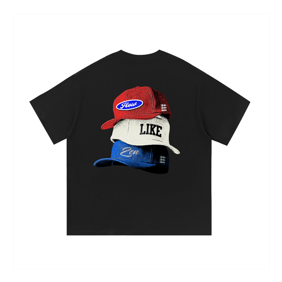 Red, White & Blue, Box Fit Tee