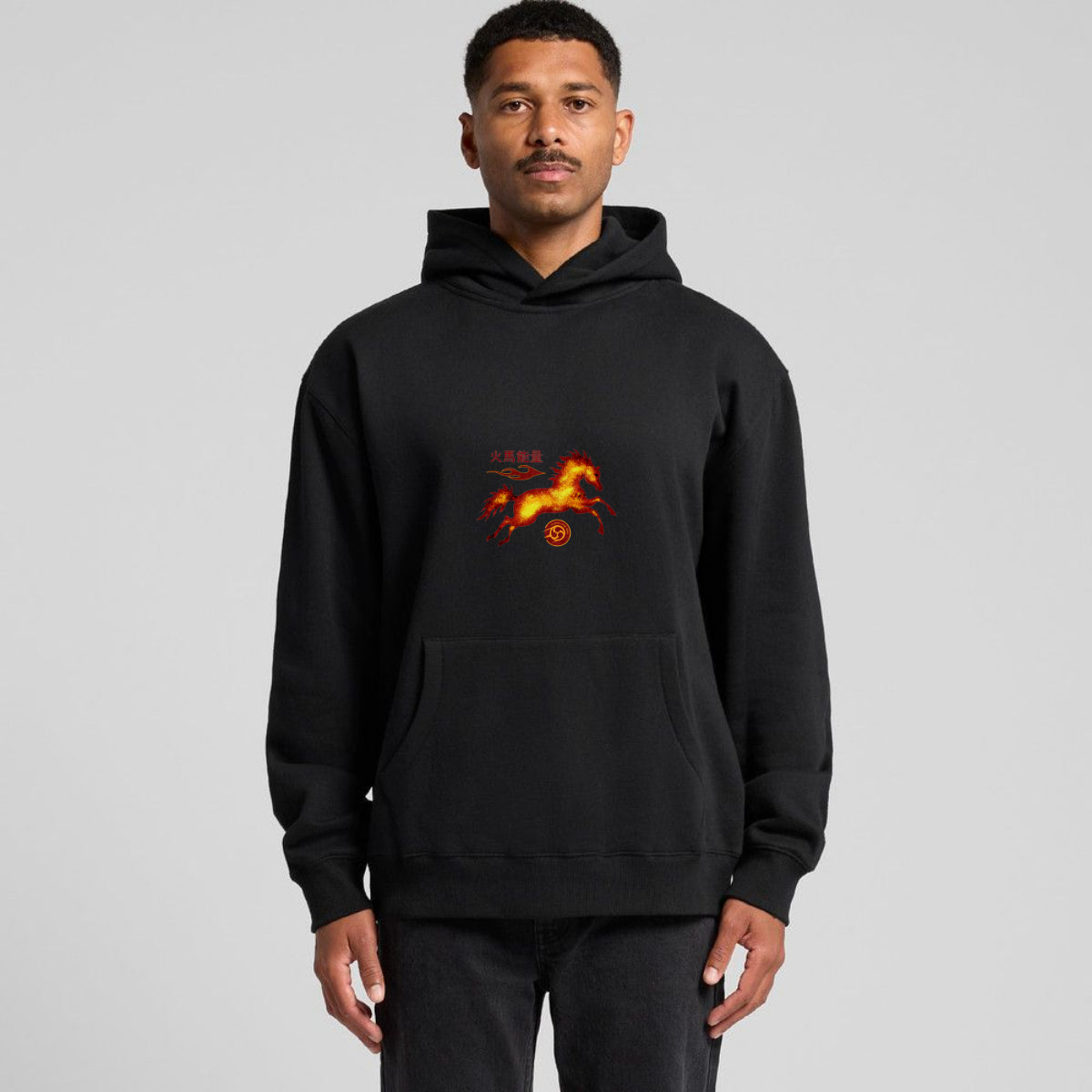 Fire Horse Energy - Box Hoodie