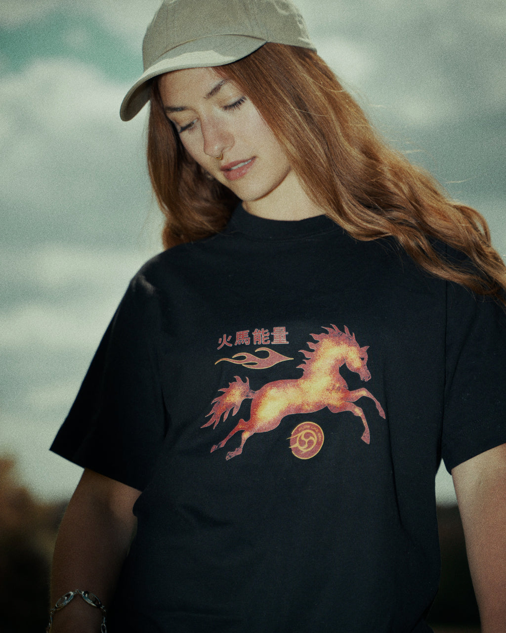 Fire Horse Energy Regular Fit T-Shirt