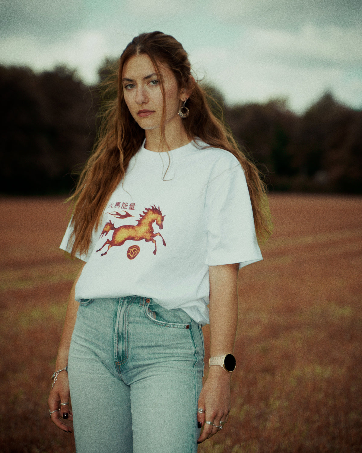 FIRE HORSE ENERGY, Regular Fit T-Shirt