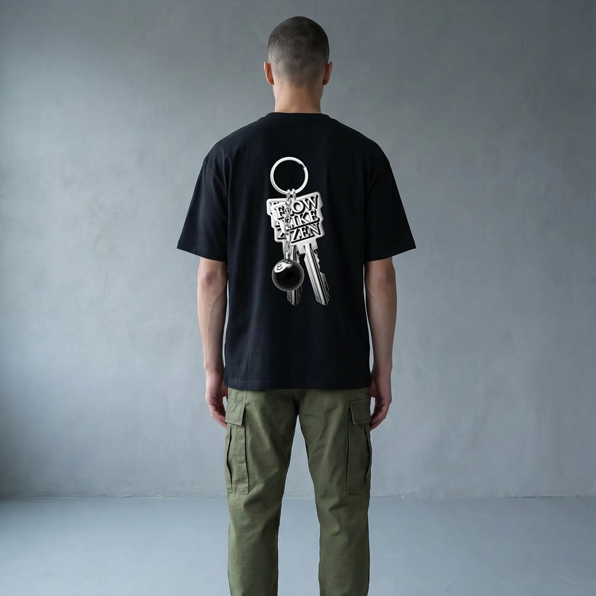 Keys, Relaxed Fit T-Shirt