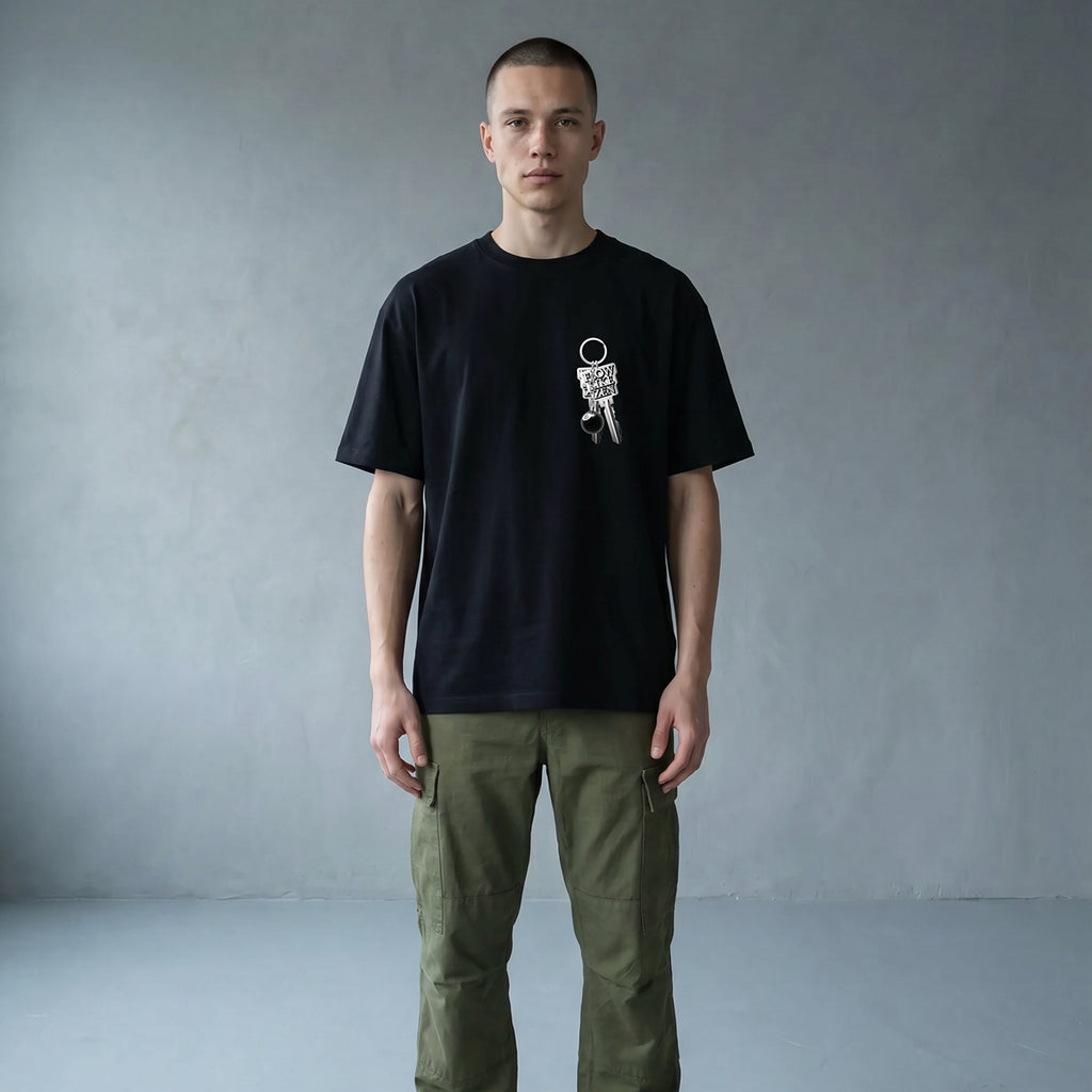 Keys, Relaxed Fit T-Shirt
