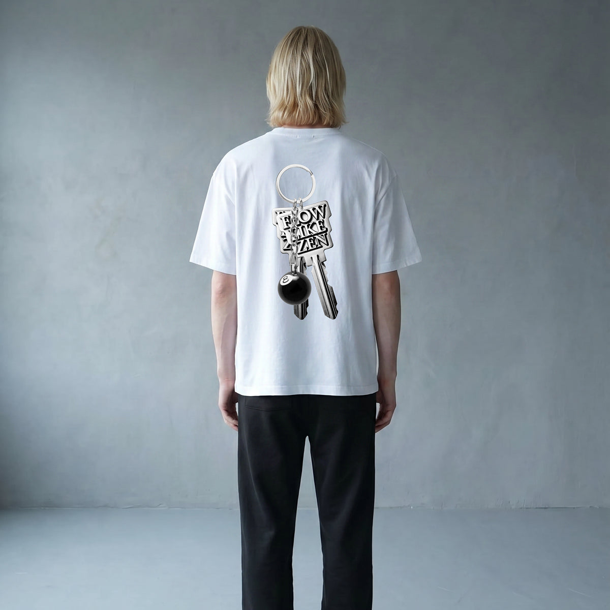 Keys, Relaxed Fit T-Shirt