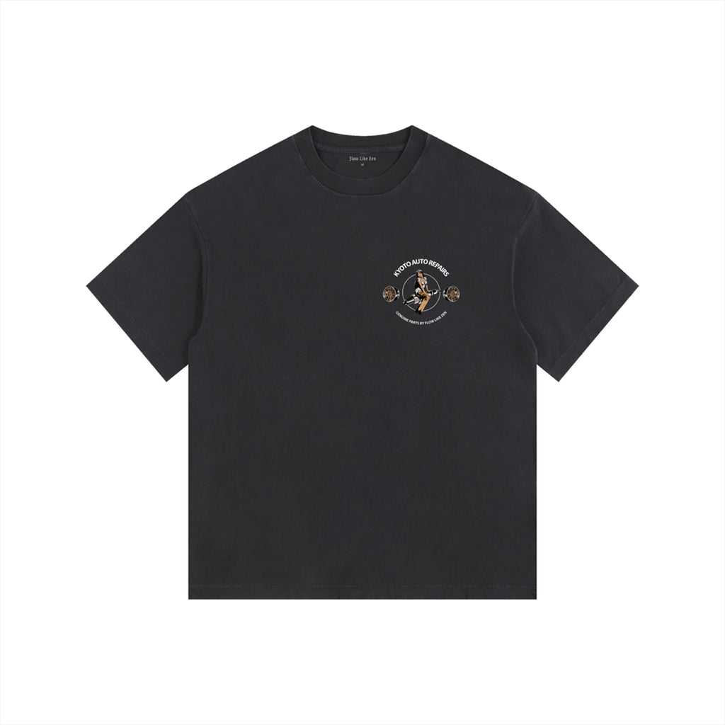 KYOTO AUTO REPAIRS, Vintage Washed T-Shirt