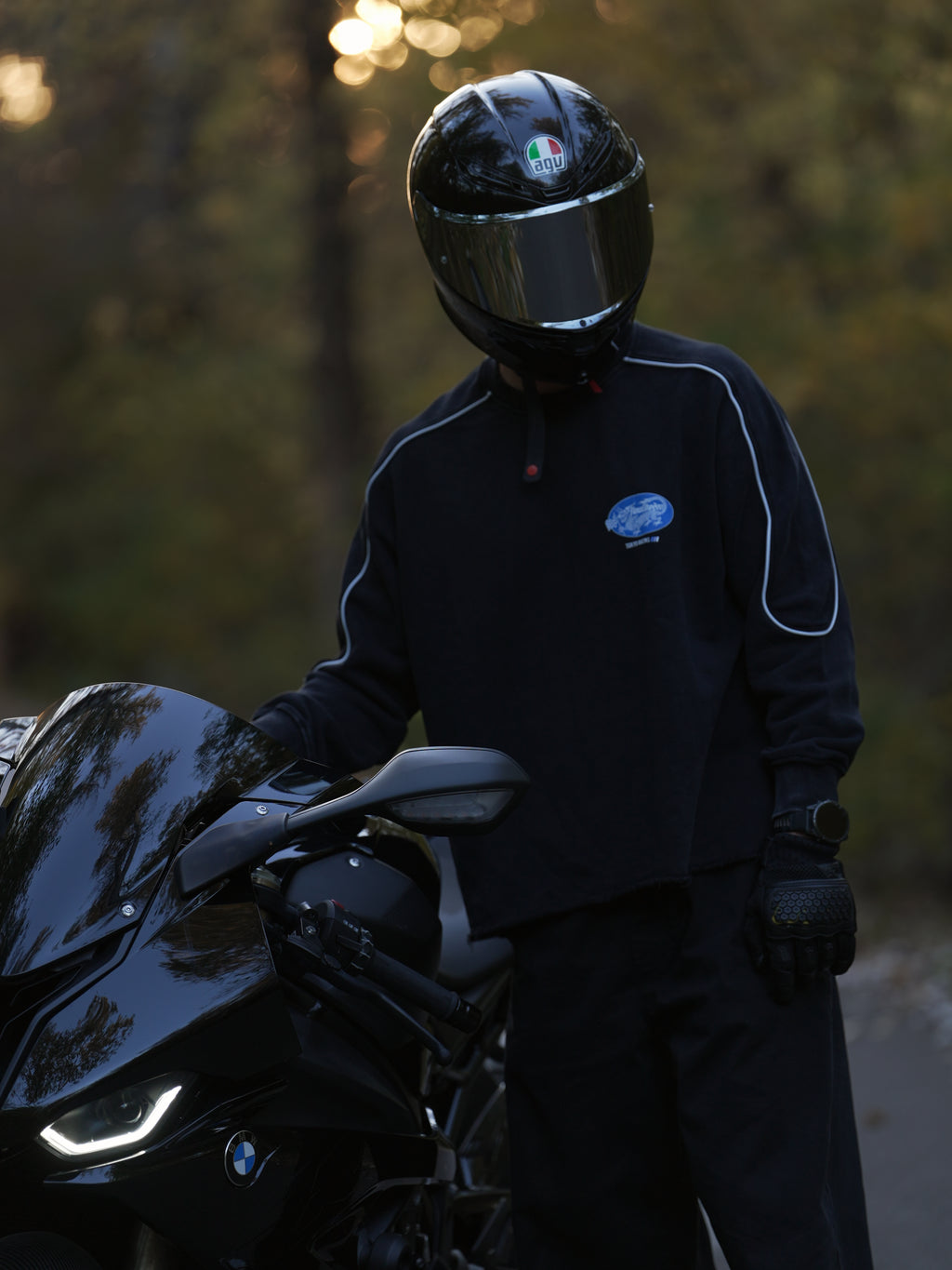 TOKYO RACING, Raw Hem Sweatshirt