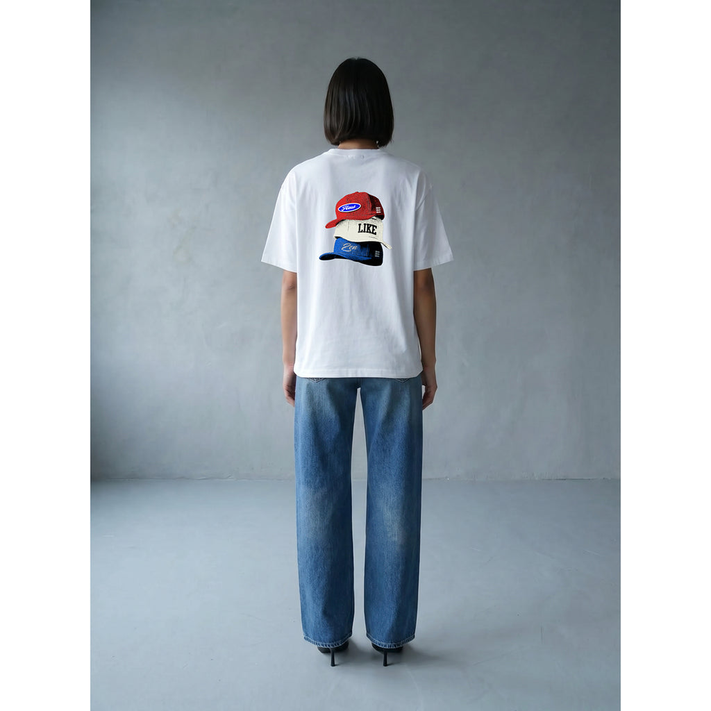 Red, White & Blue, Box Fit Tee