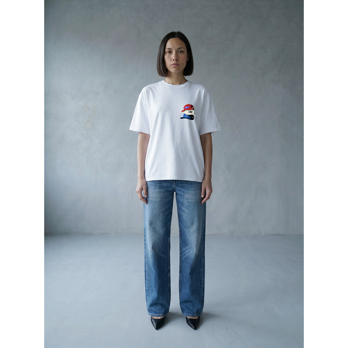 Red, White & Blue, Box Fit Tee