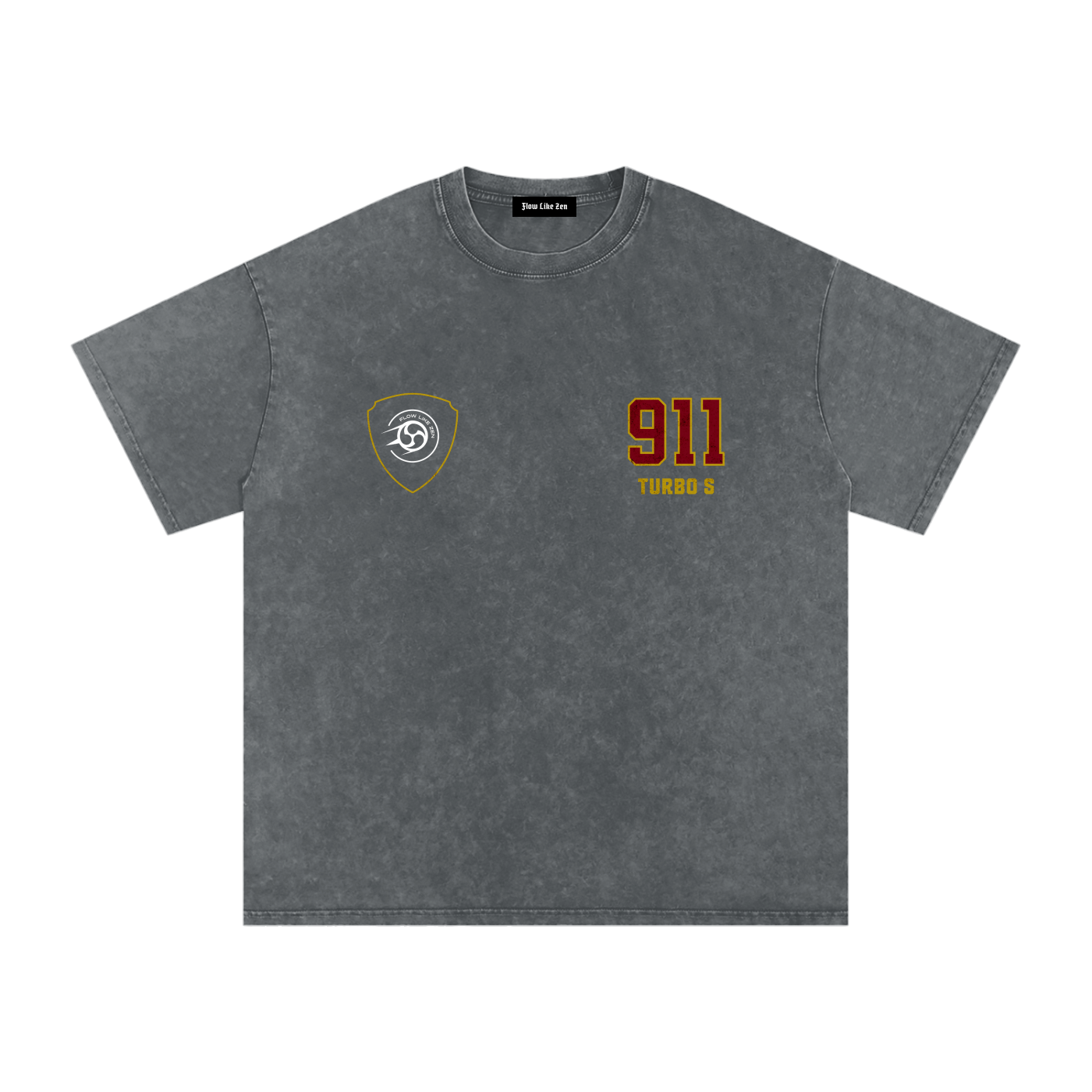 911 Turbo S Snow Washed Oversized T-Shirt