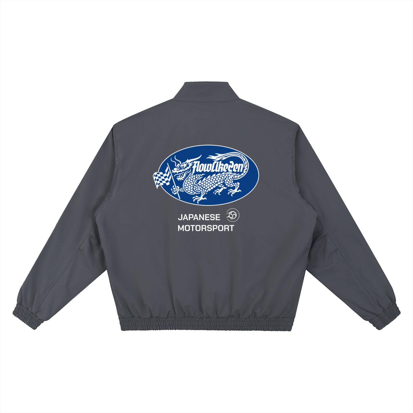 Japanese Motorsport Stand Collar Bomber Jacket