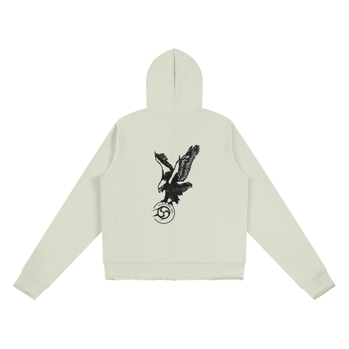 EAGLE’S GRIP, Women’s Raw Edge Full Double Zip Hoodie