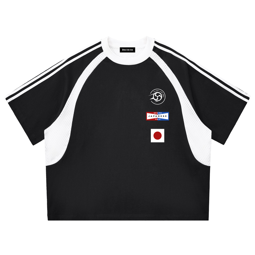 Japanese Grand Prix Contrast Stripes T-shirt