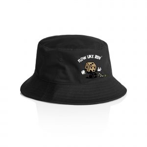 Black Bucket Hat. 'Take The Risk Or Loose The Chance' Design